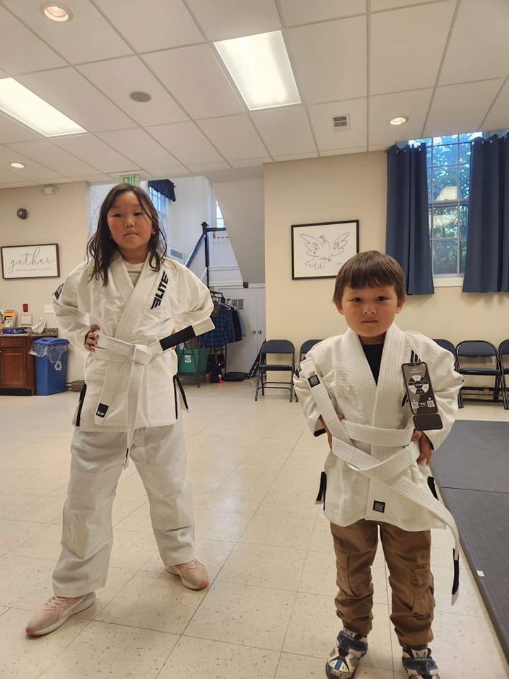 JiuJitsu Kids Posing