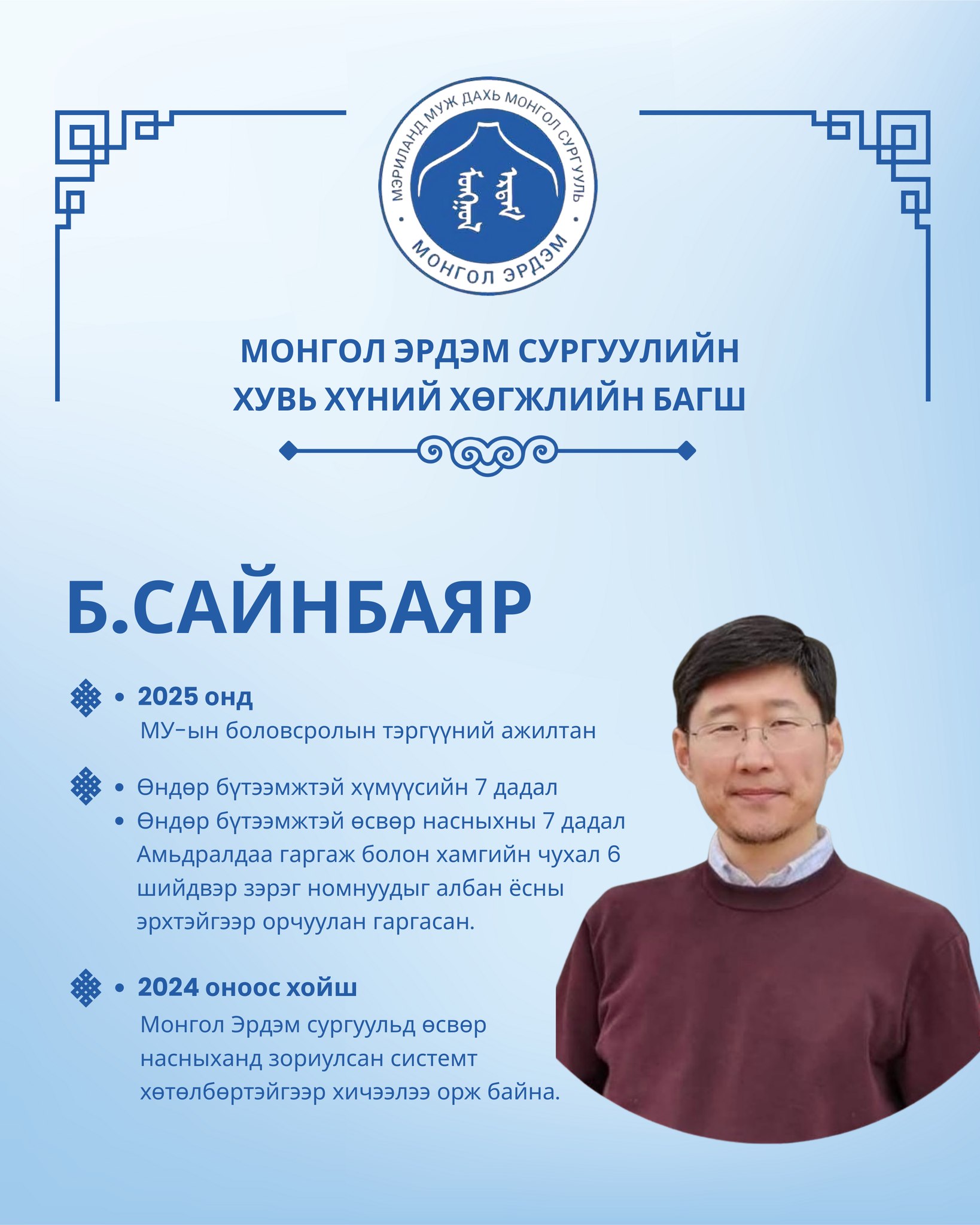 Sainbayar B.
